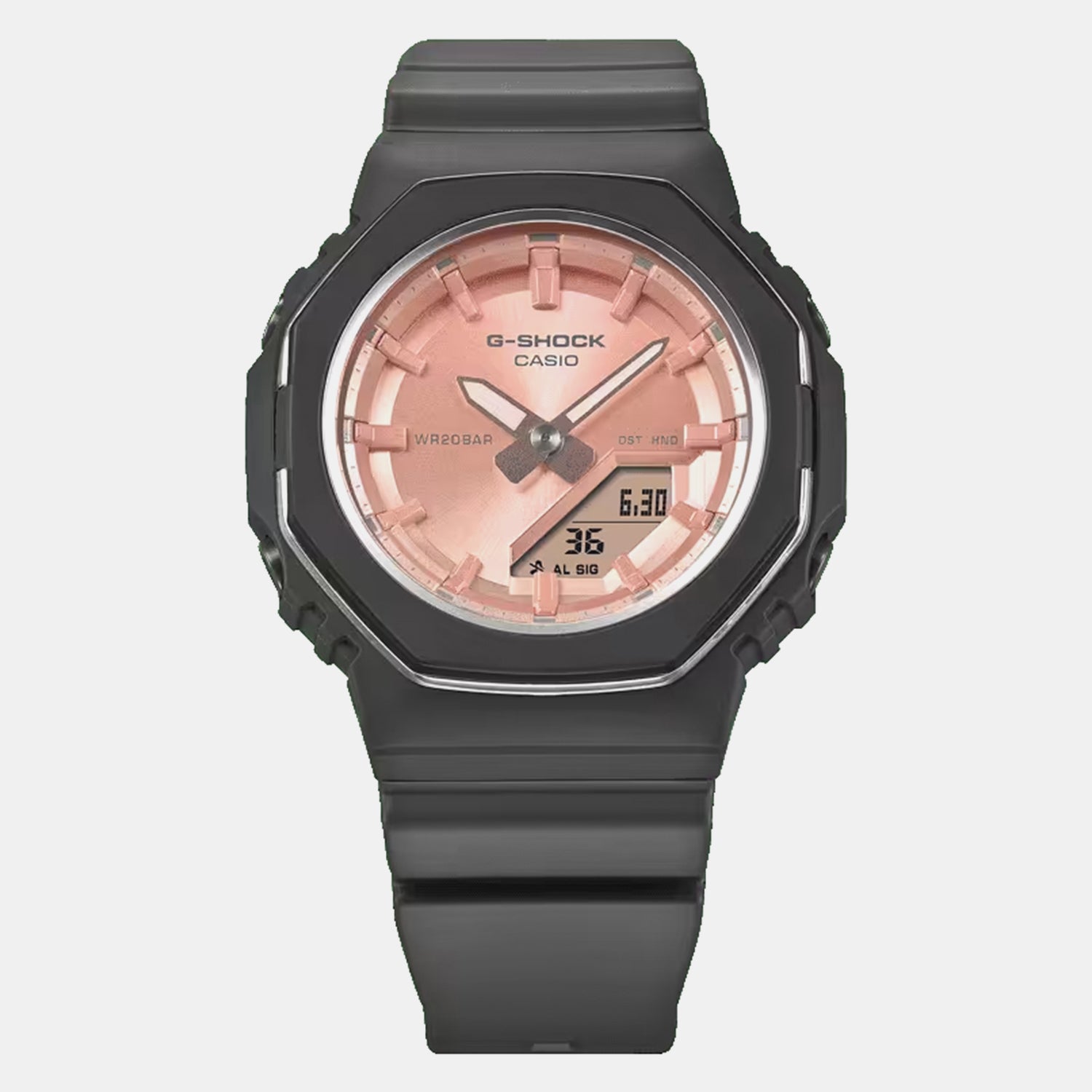 G-shock Women Quartz Light Pink Dial Analog-Digital Resin Watch G1778
