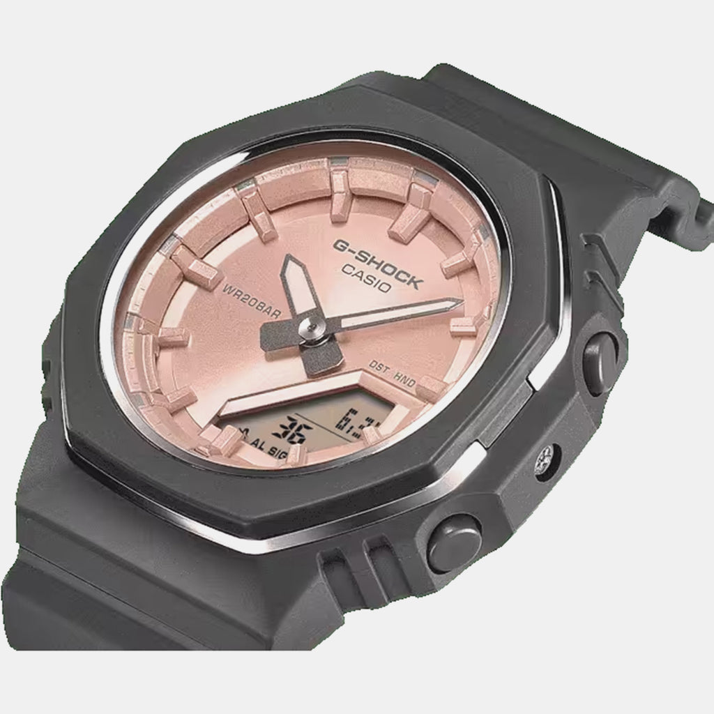 G-Shock Women Quartz Pink Dial Analog-Digital Resin Watch G1778
