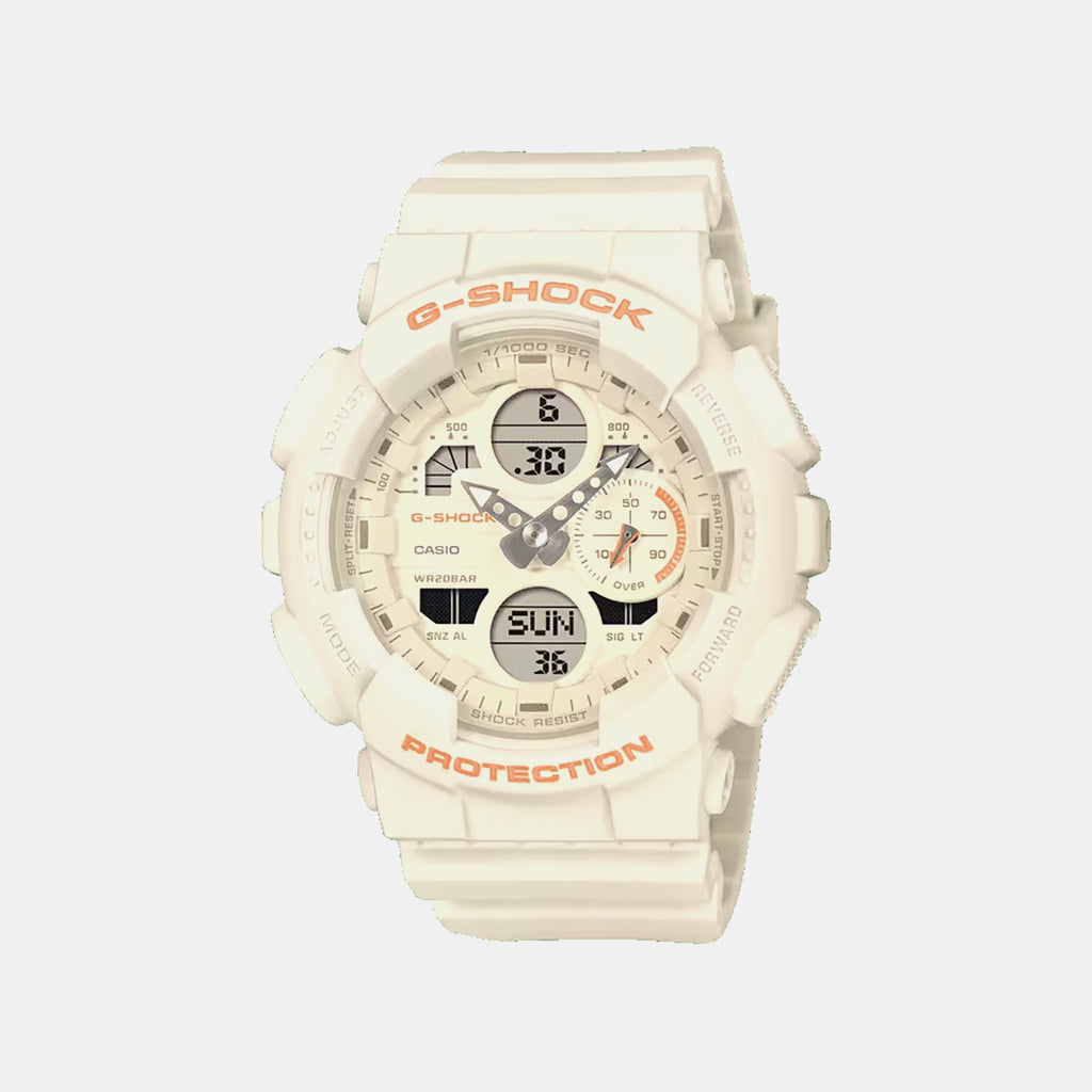 G-Shock Women Quartz Cream Dial Analog-Digital Resin Watch G1780