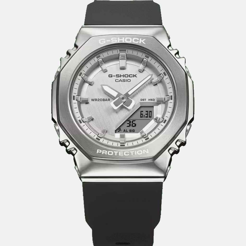 G-Shock Women Quartz White Dial Analog-Digital Resin Watch G1782