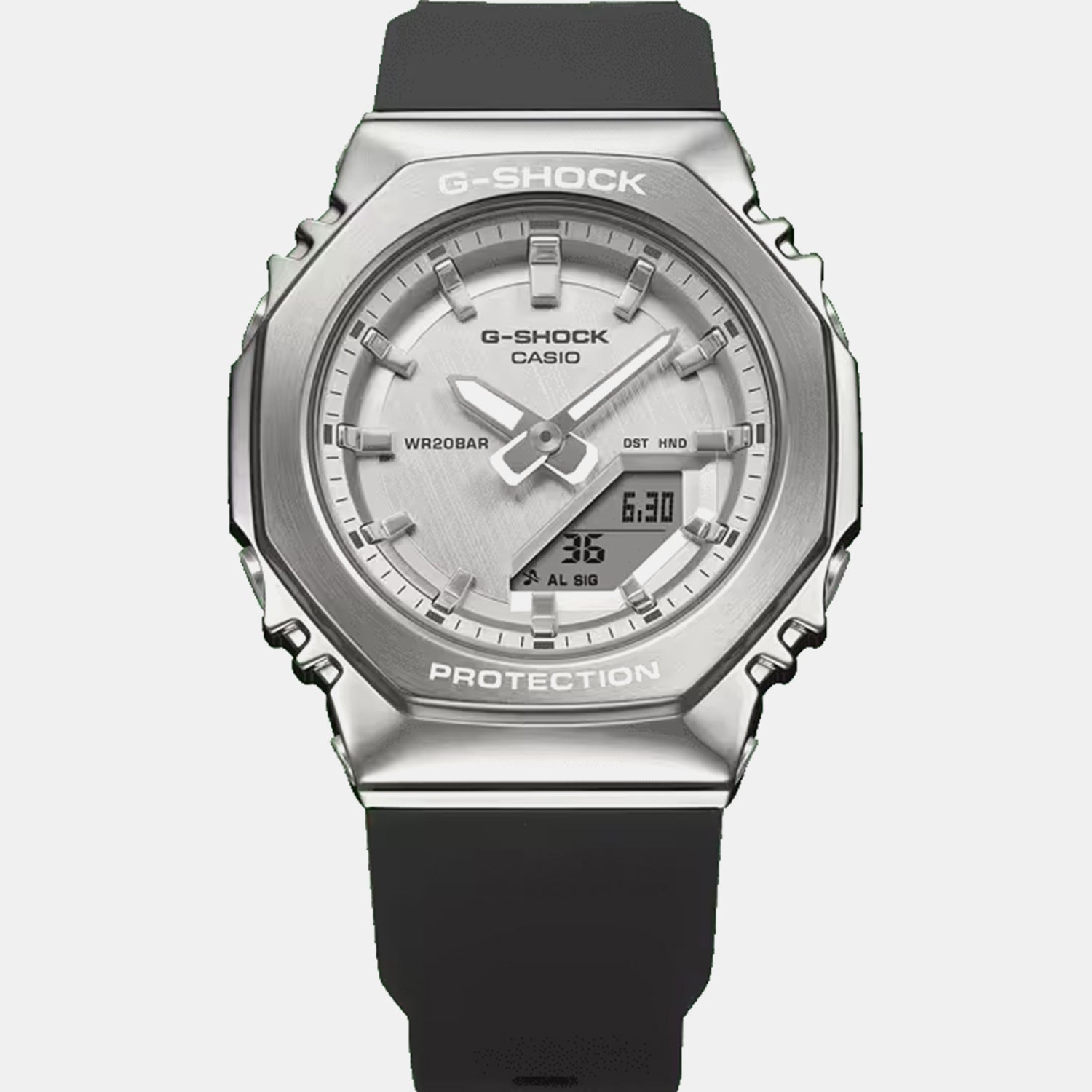 G-Shock Women Quartz White Dial Analog-Digital Resin Watch G1782