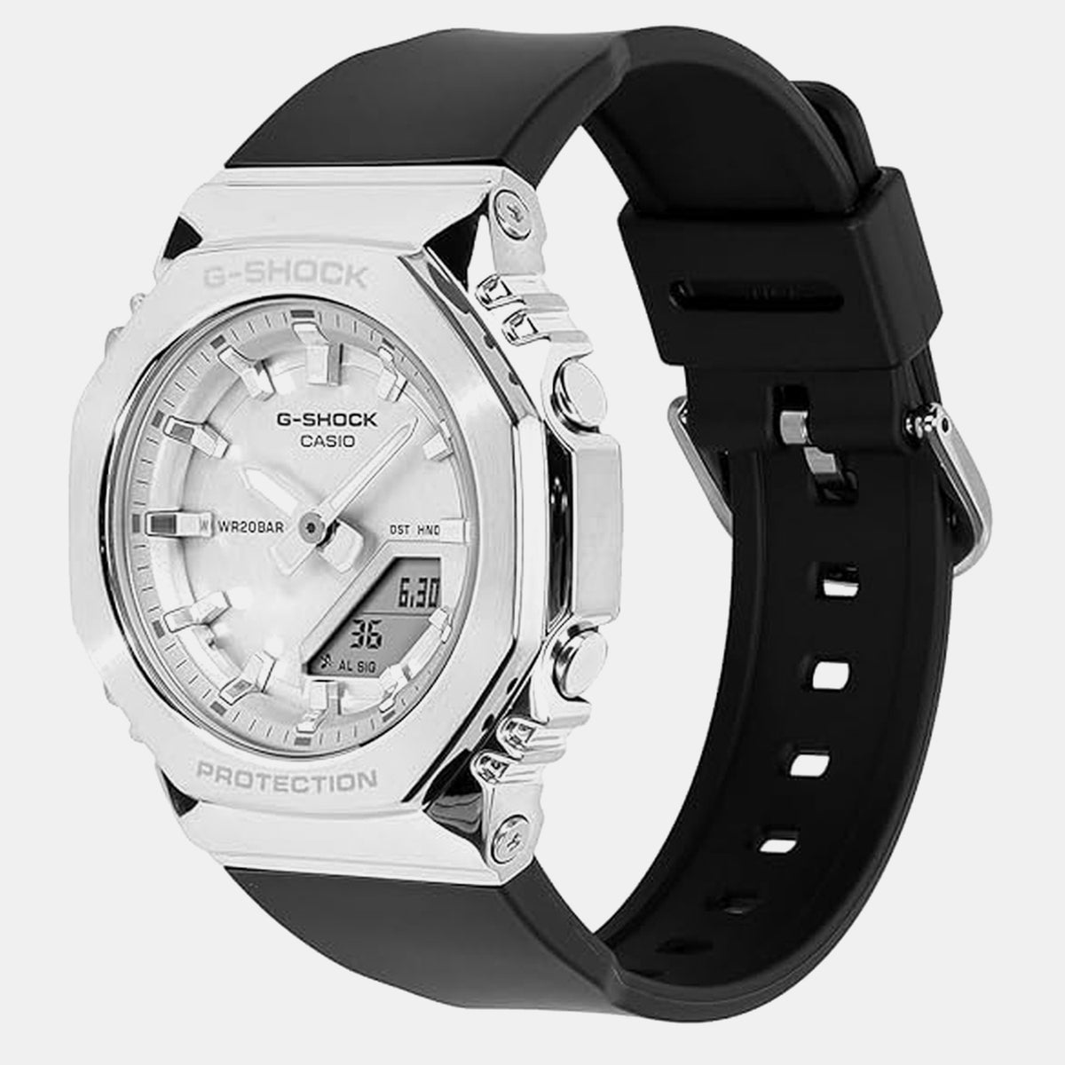 G-Shock Women Quartz Silver Dial Analog-Digital Resin Watch G1782