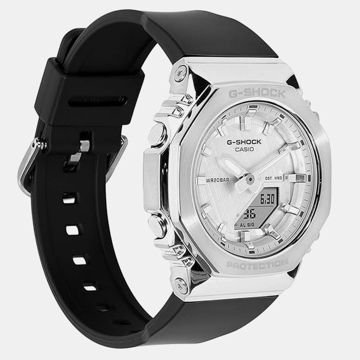 G-Shock Women Quartz Silver Dial Analog-Digital Resin Watch G1782
