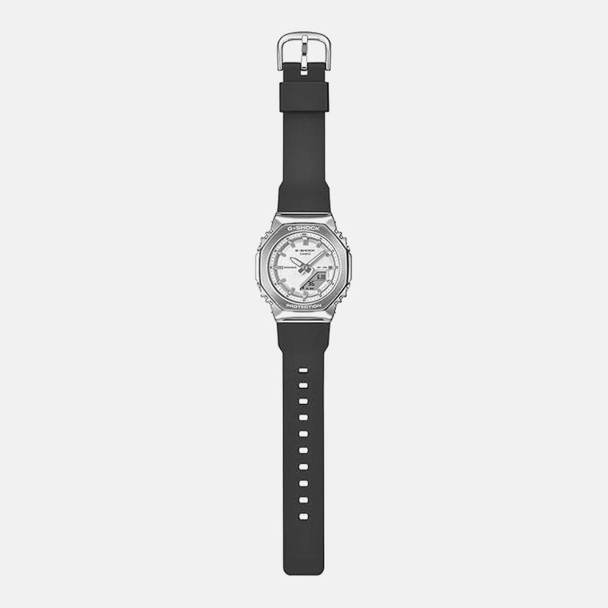G-Shock Women Quartz Silver Dial Analog-Digital Resin Watch G1782
