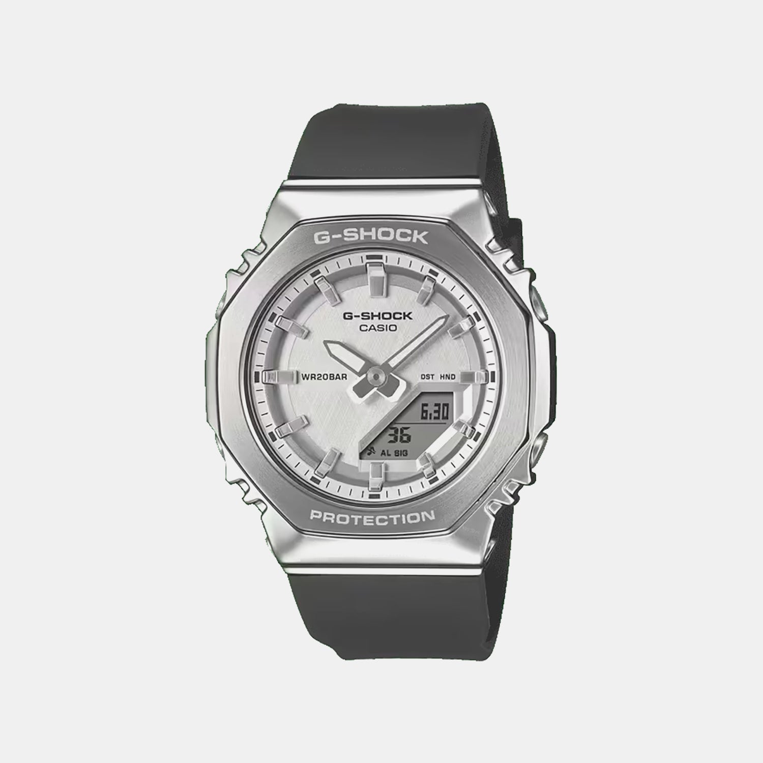 G-Shock Women Quartz White Dial Analog-Digital Resin Watch G1782