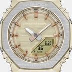 G-Shock x Beautiful People Limited Edition Women Quartz Gold Dial Analog-Digital Watch G1783