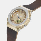 G-Shock x Beautiful People Limited Edition Women Quartz Gold Dial Analog-Digital Watch G1783