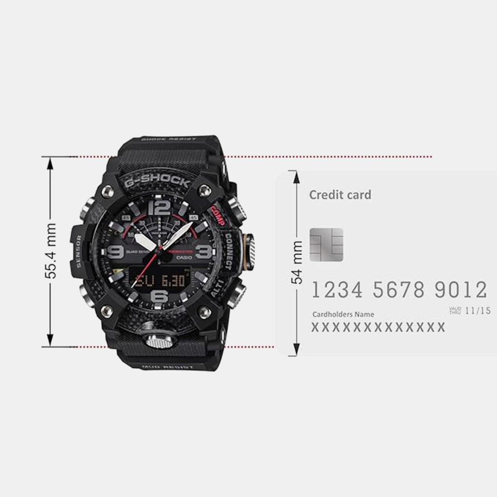 G-shock Men Digital Black Dial Analog Resin Watch G1789