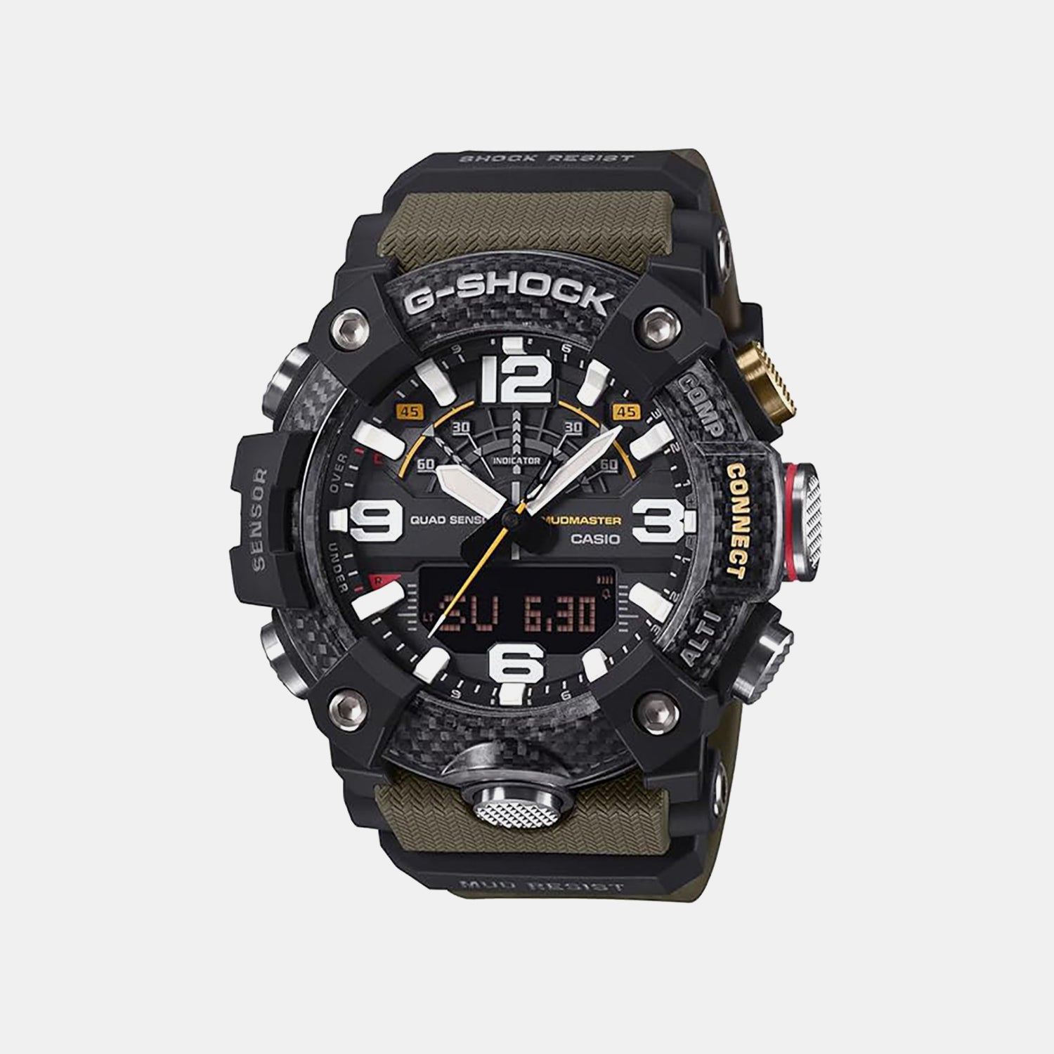 G-shock Men Digital Black Dial Analog Resin Watch G1790