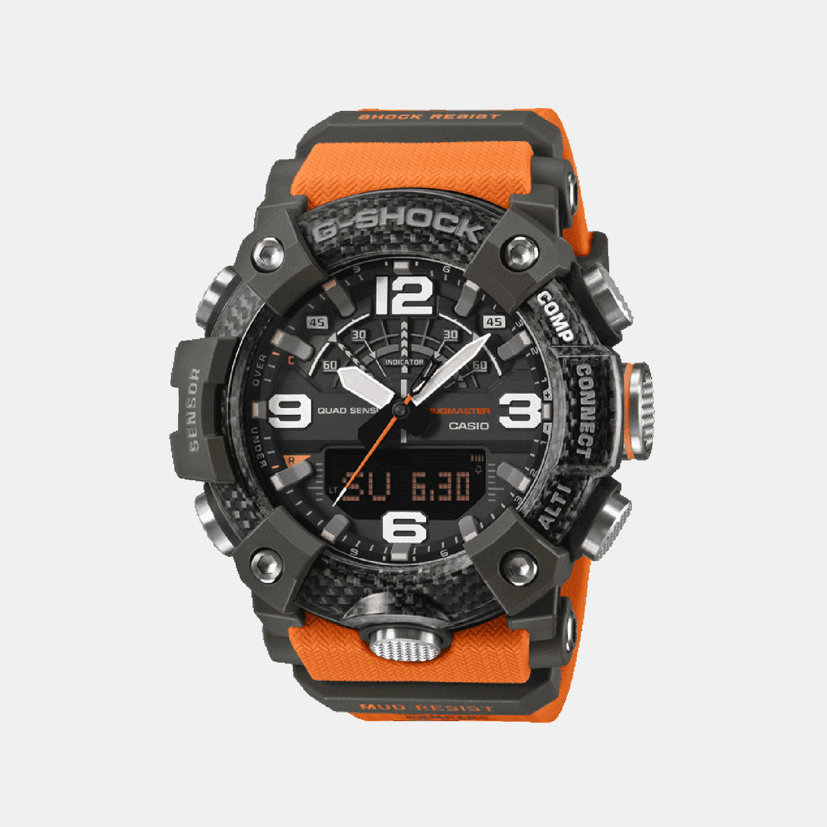 G-Shock Men Quartz Black Dial Analog Resin Watch G1791
