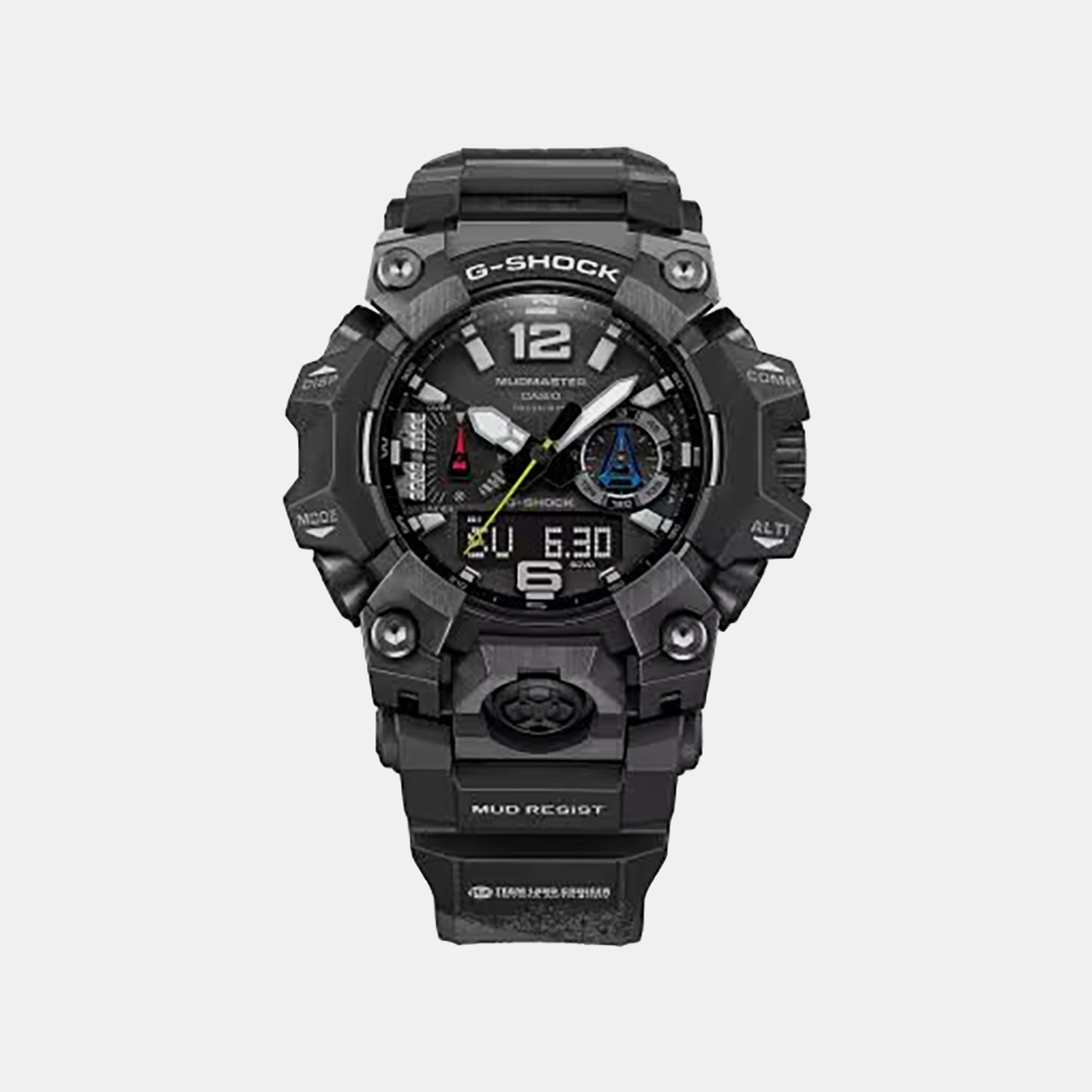 Mudmaster Men Quartz Black Dial Analog Resin Watch G1792