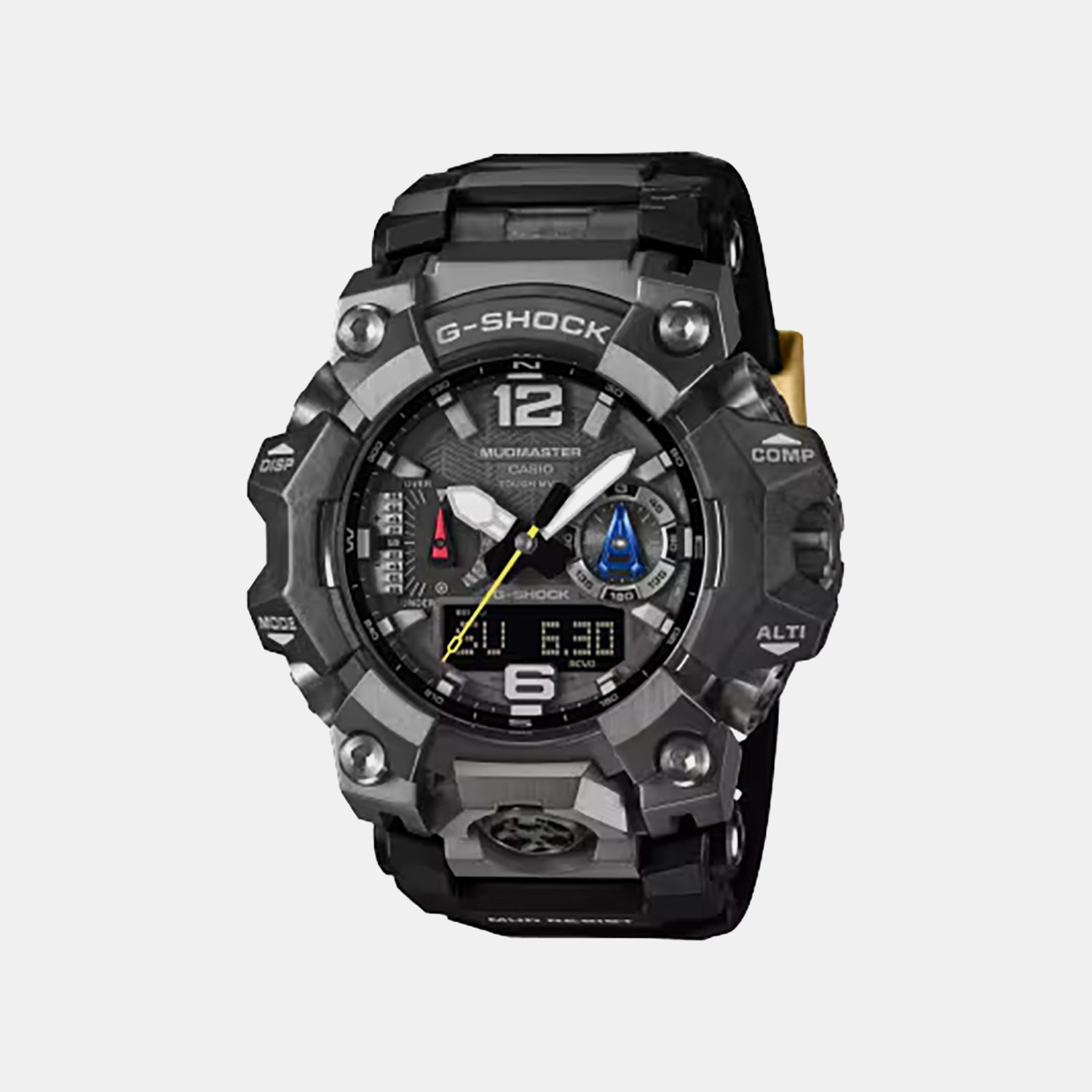 Mudmaster Men Quartz Black Dial Analog Resin Watch G1792