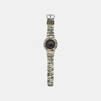 Men Quartz Black Dial Analog-Digital Resin Watch G1793