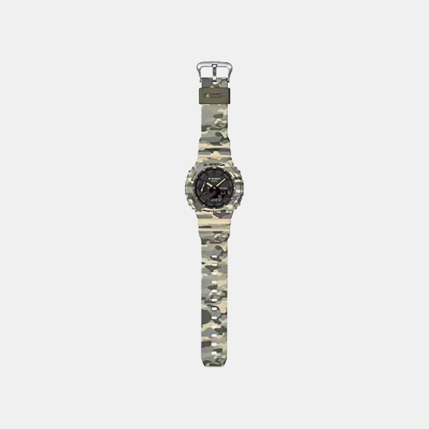 Men Quartz Black Dial Analog-Digital Resin Watch G1793