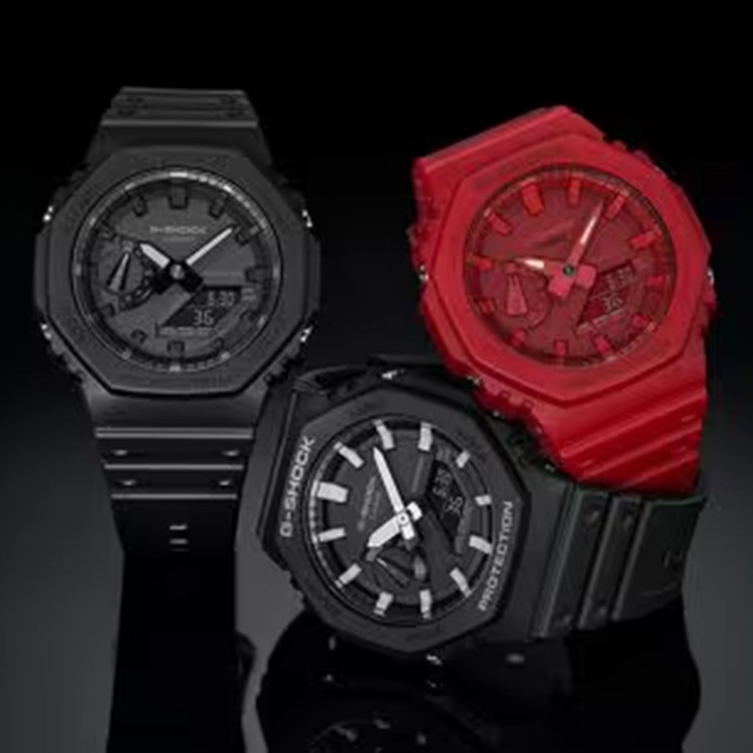 G-Shock Men Quartz Black Dial Analog-digital Resin Watch G1798