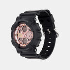 G-shock Men Quartz Rose Gold Dial Analog Resin Watch G1800