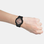 G-shock Men Quartz Rose Gold Dial Analog Resin Watch G1800