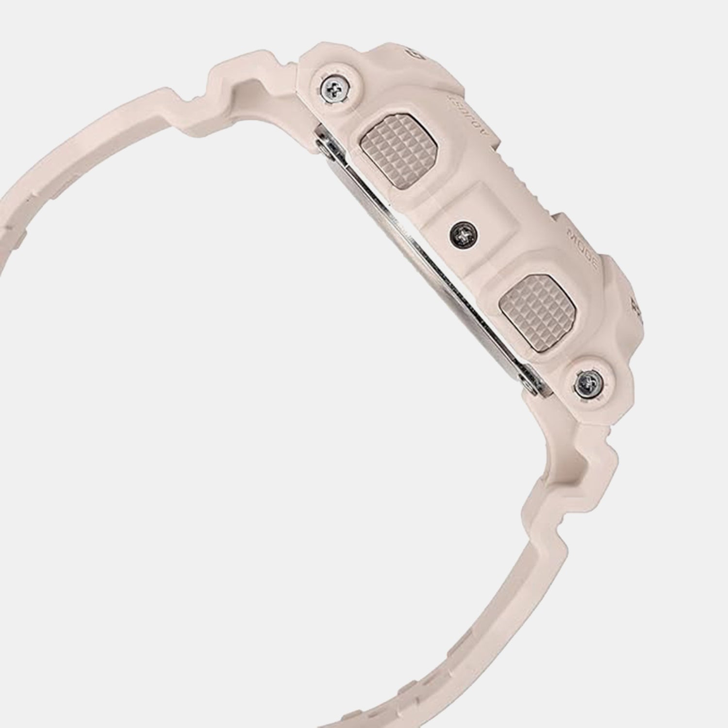 G-shock Women Quartz Rose Gold Dial Analog Resin Watch G1801