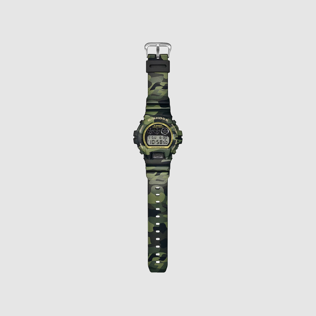 G-shock Dw-6900 Series Men Quartz Green Dial Digital Resin Watch G1805