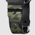 G-shock Ga-700 Series Men Quartz Green Dial Analog Resin Watch G1806