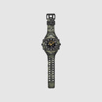 G-shock Ga-v01 Series Men Quartz Green Dial Analog-digital Resin Watch G1807