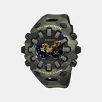 G-shock Ga-v01 Series Men Quartz Green Dial Analog-digital Resin Watch G1807