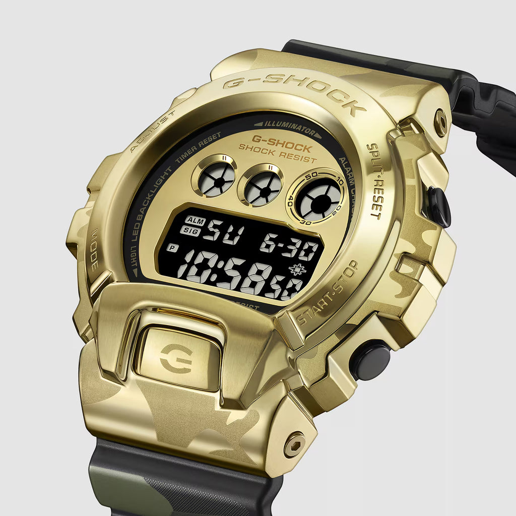 G-shock Gm-6900 Series Men Quartz Green Dial Digital Resin Watch G1808
