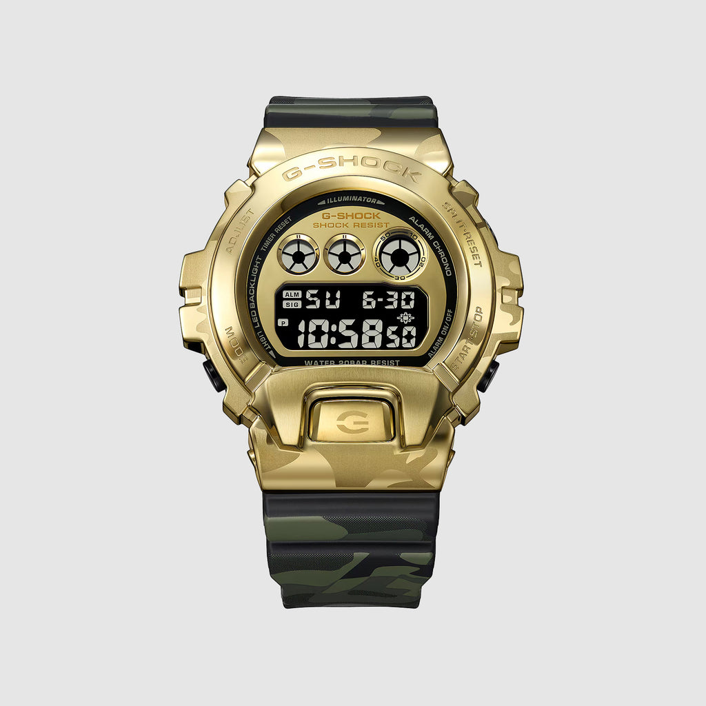 G-shock Gm-6900 Series Men Quartz Green Dial Digital Resin Watch G1808