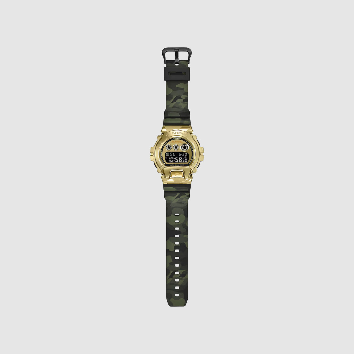 G-Shock Men Quartz Black Dial Digital Resin Watch G1808