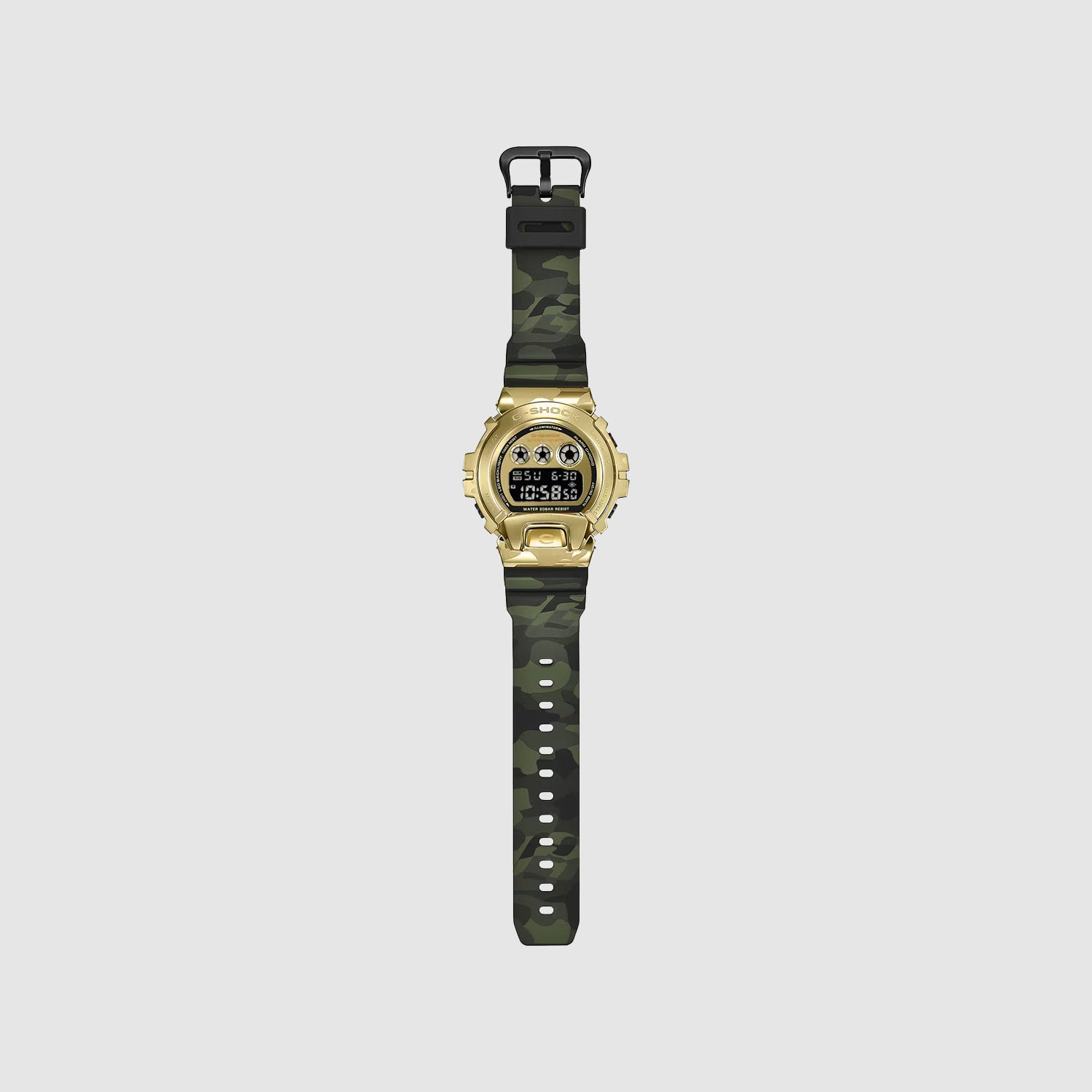 G-shock Gm-6900 Series Men Quartz Green Dial Digital Resin Watch G1808
