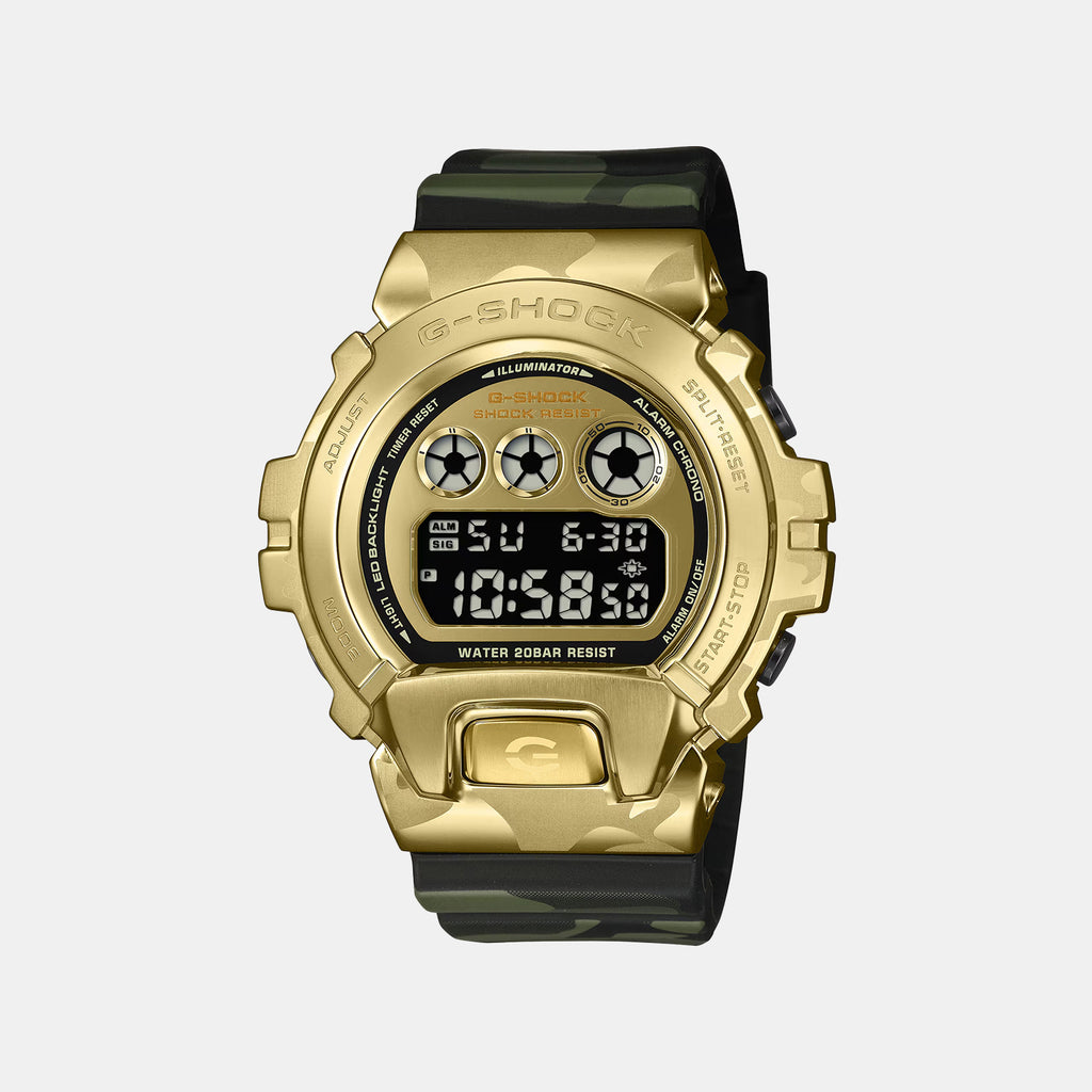 G-shock Gm-6900 Series Men Quartz Green Dial Digital Resin Watch G1808