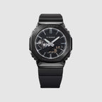 G-shock Gm-2100 Series Men Quartz Black Dial Analog-digital Leather Watch G1813