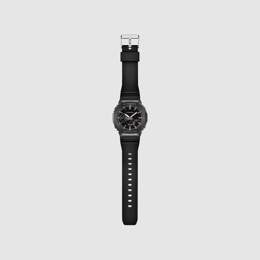 G-shock Gm-2100 Series Men Quartz Black Dial Analog-digital Leather Watch G1813