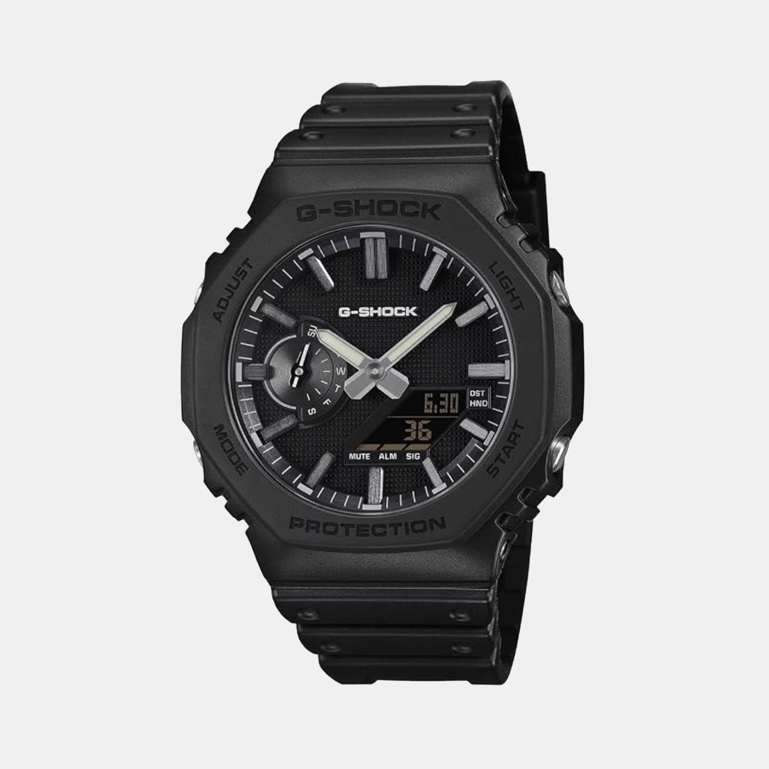G-shock GA-2100 Series Men Quartz Black Dial Analog-digital Resin Watch G1815