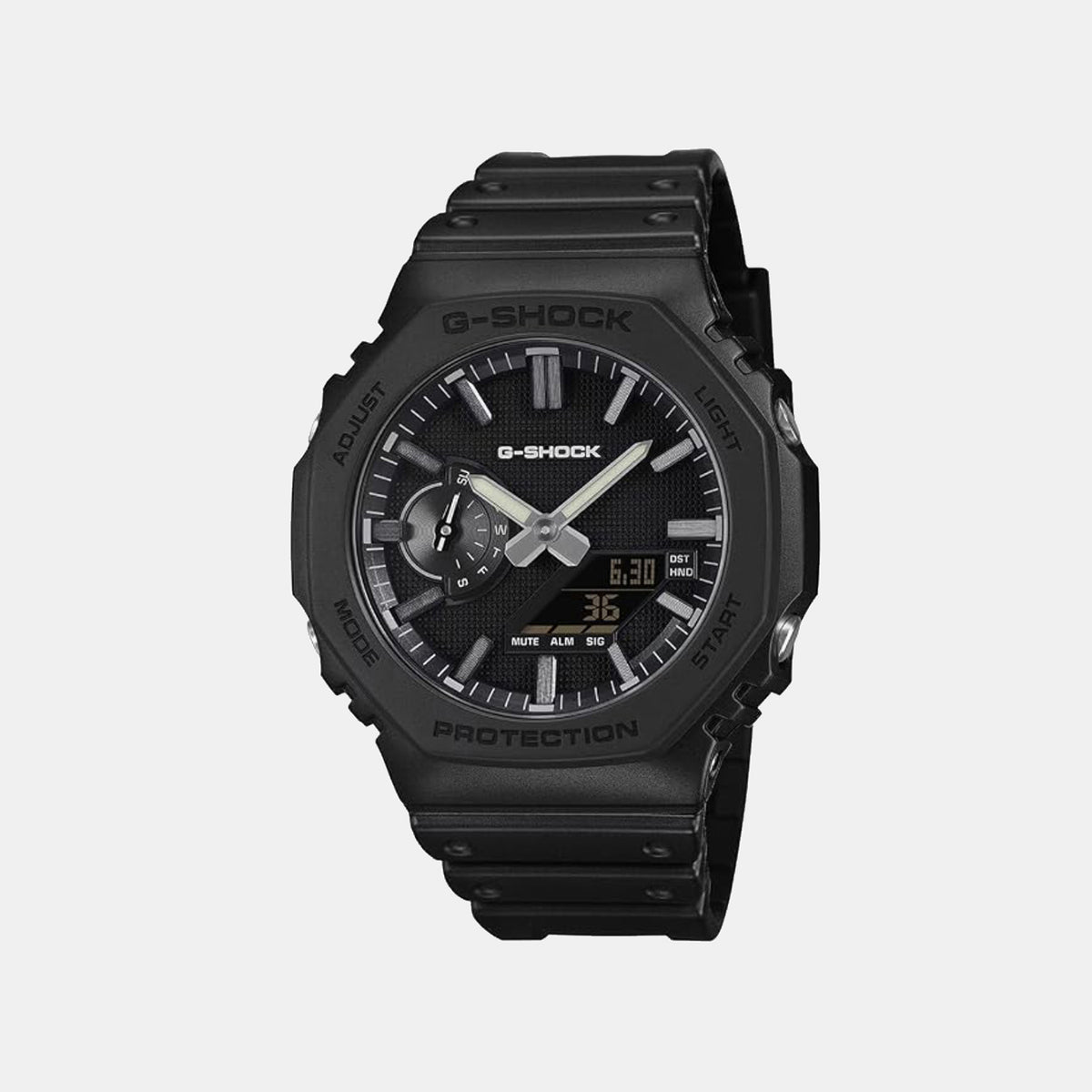 G-shock GA-2100 Series Men Quartz Black Dial Analog-digital Resin Watch G1815