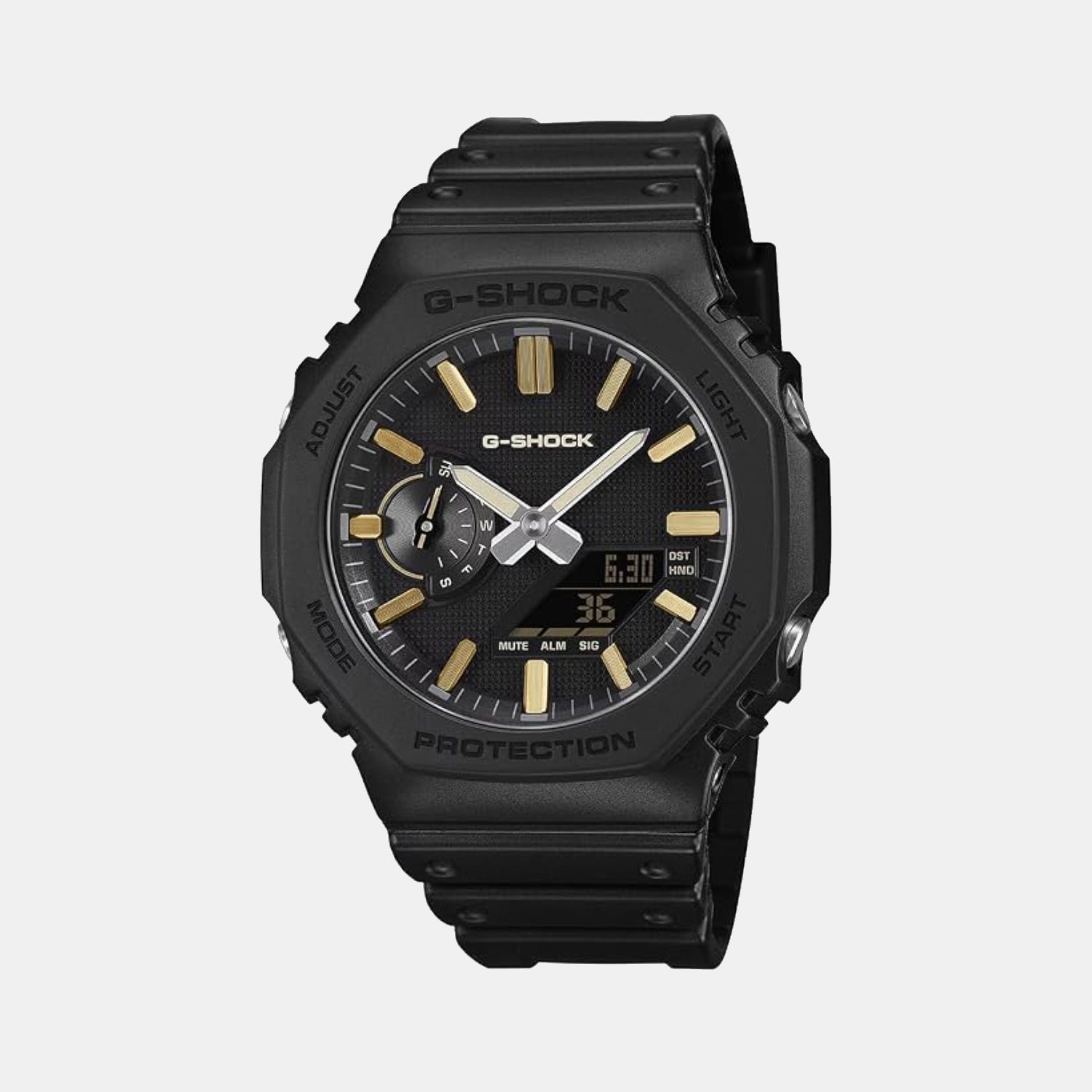 G-shock GA-2100 Serie Men Quartz Black Dial Analog-digital Resin Watch G1816