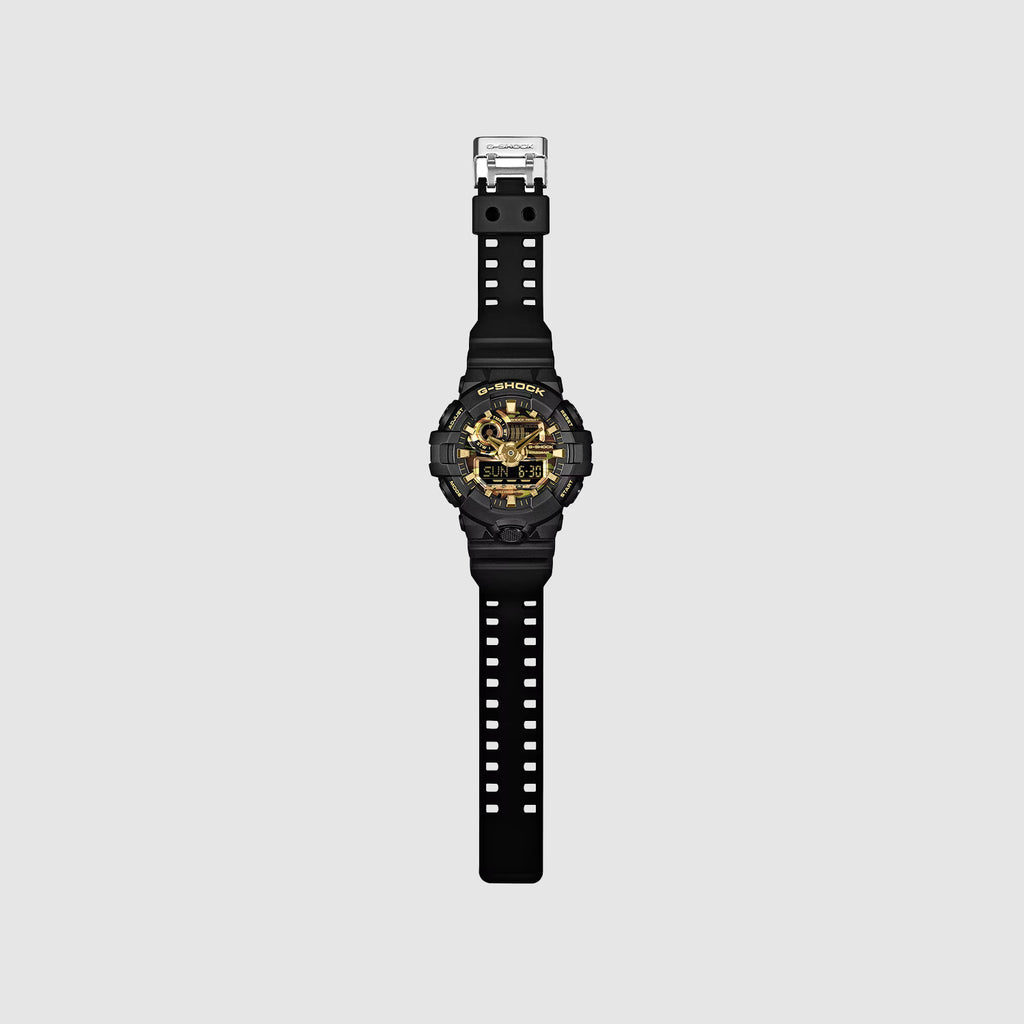 G-shock Ga-700 Series Men Quartz Black Dial Analog-digital Resin Watch G1817
