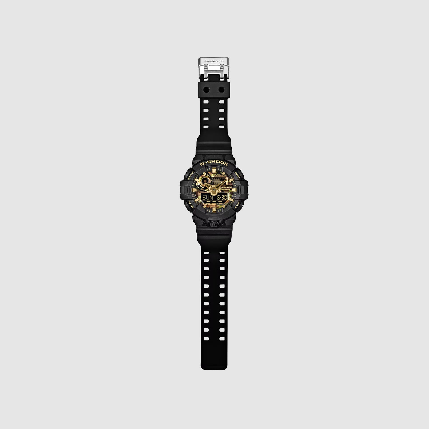 G-shock Ga-700 Series Men Quartz Black Dial Analog-digital Resin Watch G1817