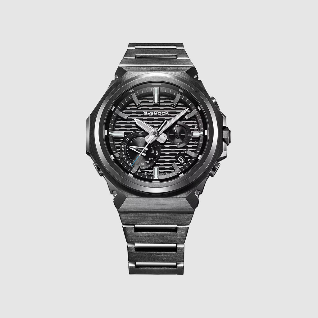 G-shock G-steel Men Quartz Black Dial Analog Stainless Steel Watch G1819