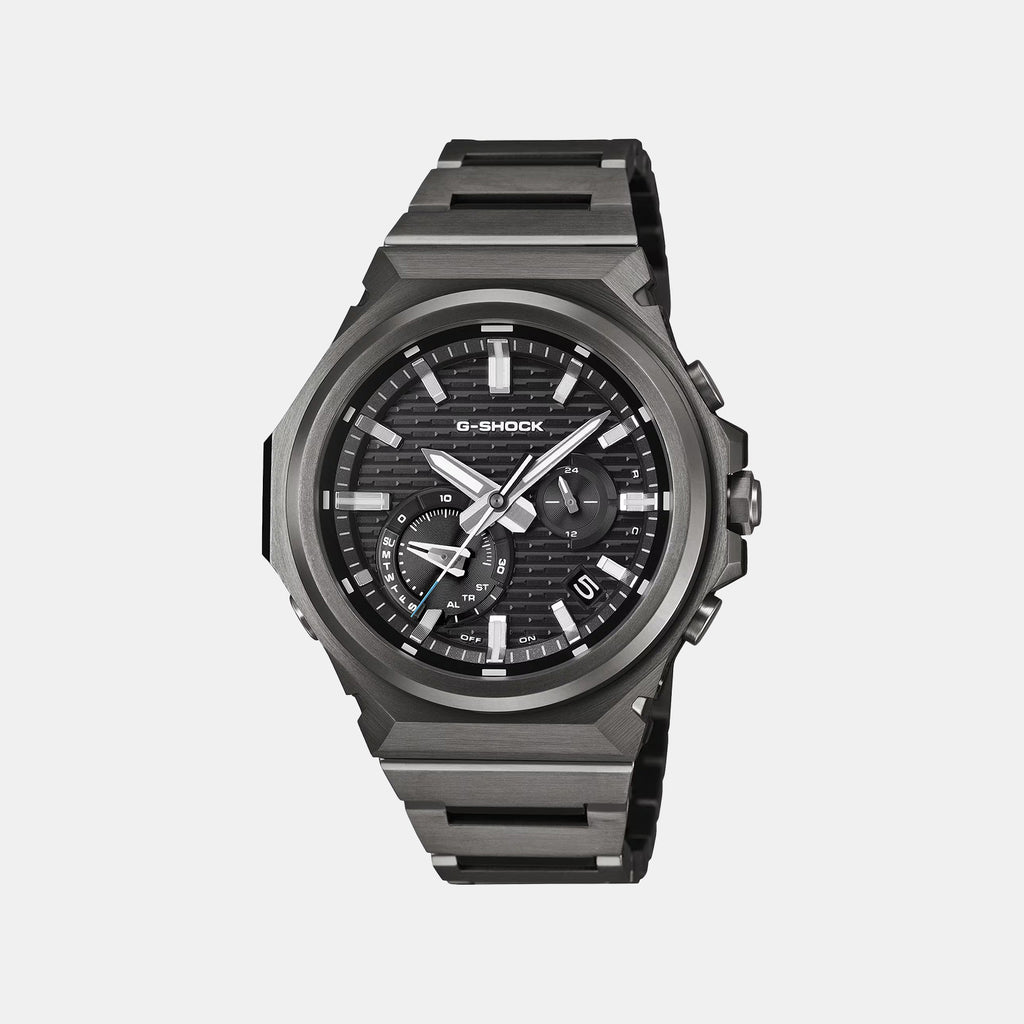 G-shock G-steel Men Quartz Black Dial Analog Stainless Steel Watch G1819