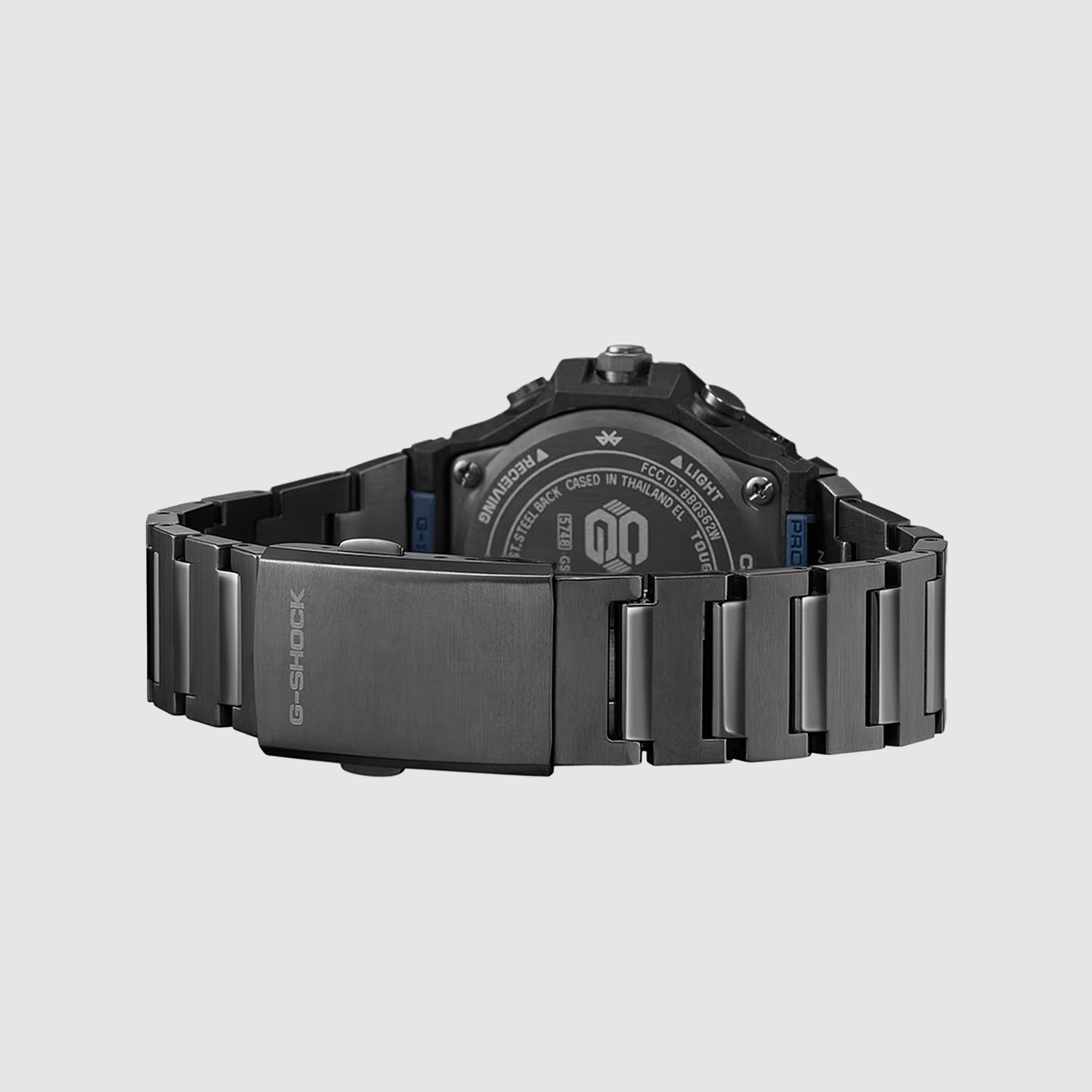G-shock G-steel Men Quartz Blue Dial Analog Stainless Steel Watch G1820