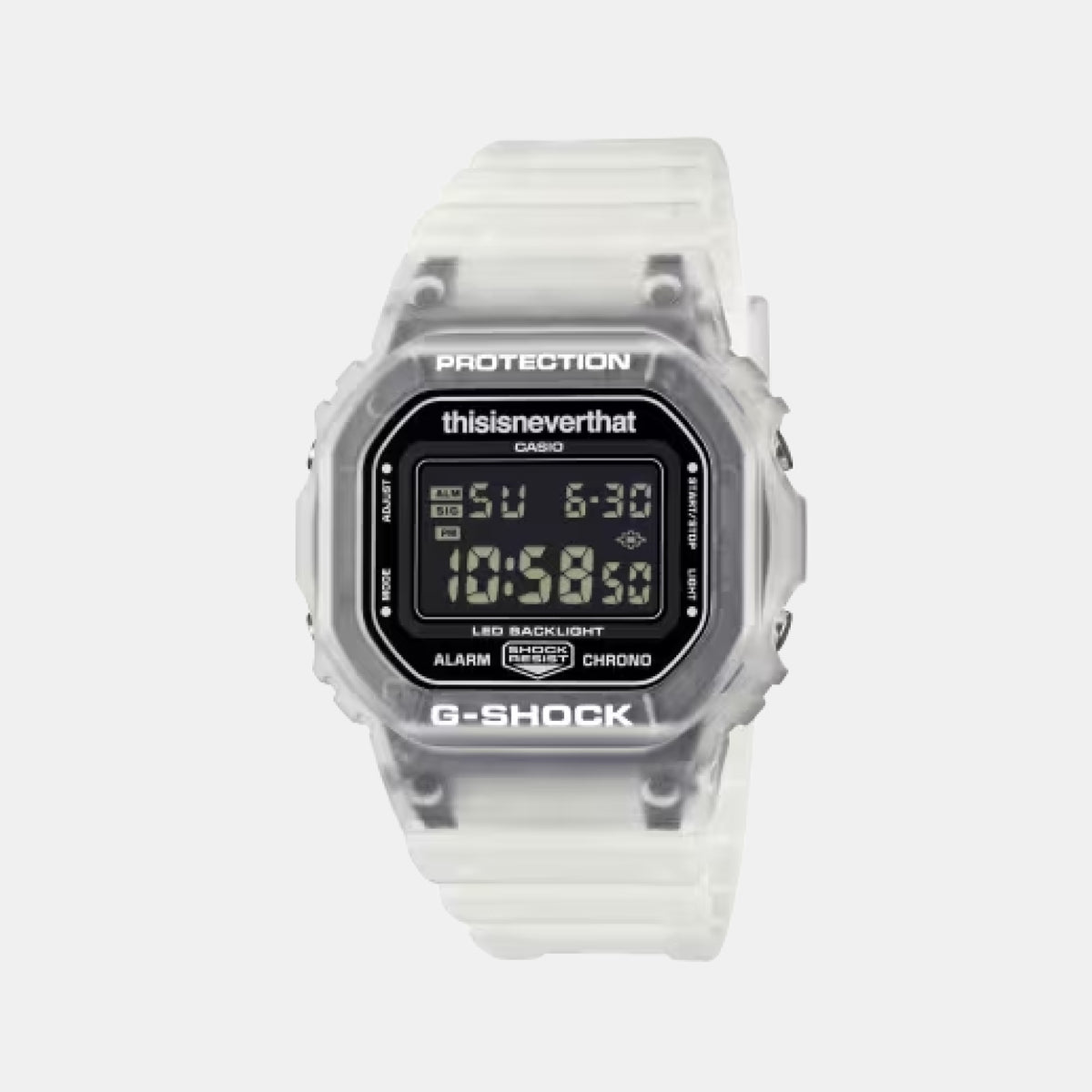 G-Shock Men Quartz Black Dial Digital Resin Watch G1821