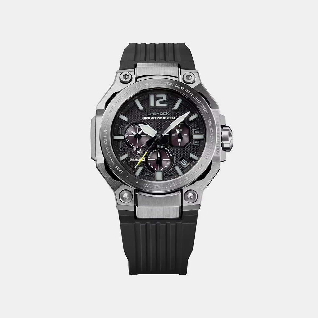 G-shock Gravitymaster Men Solar Black Dial Multi-Function Resin Watch G1824