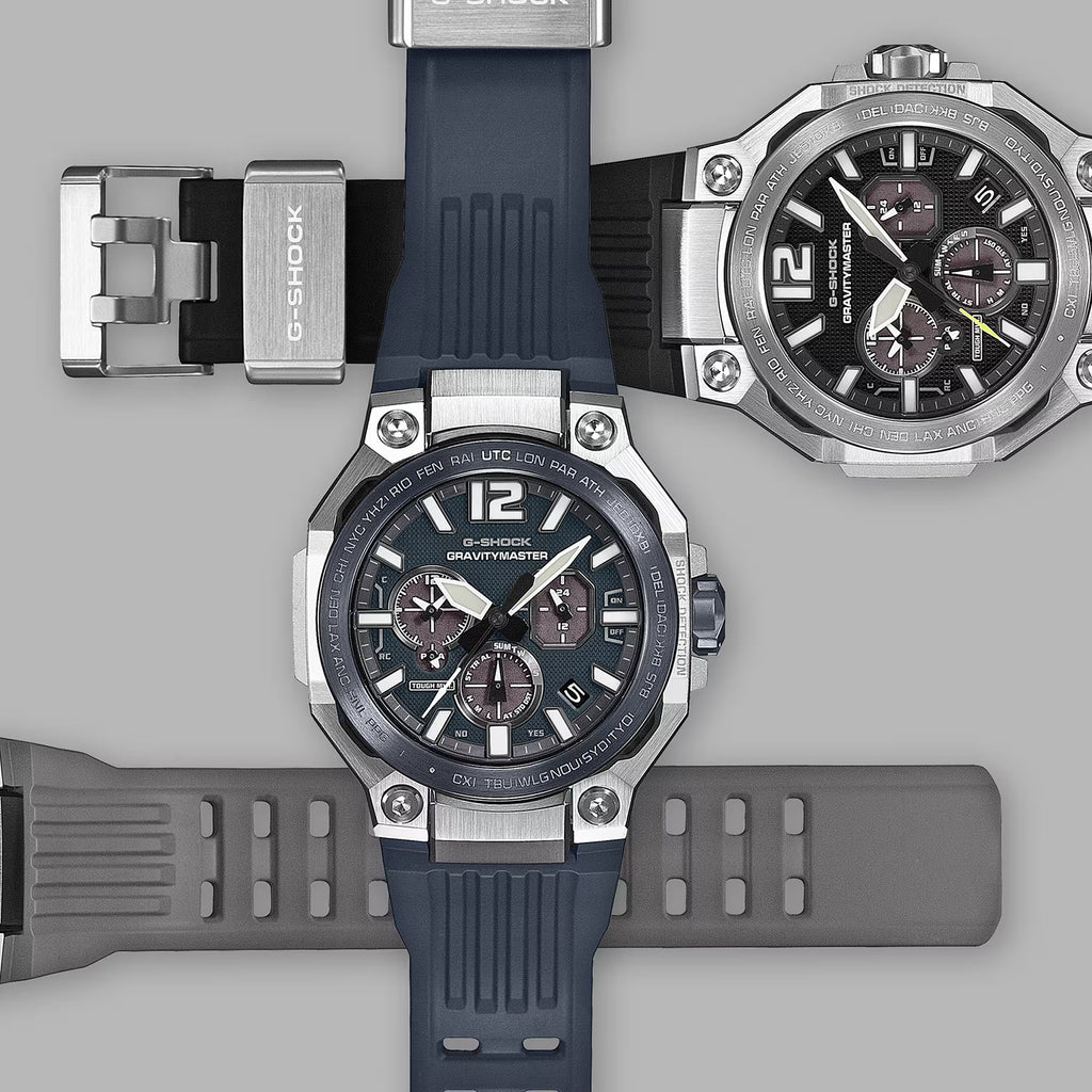 G-shock Gravitymaster Men Solar Black Dial Multi-Function Resin Watch G1825