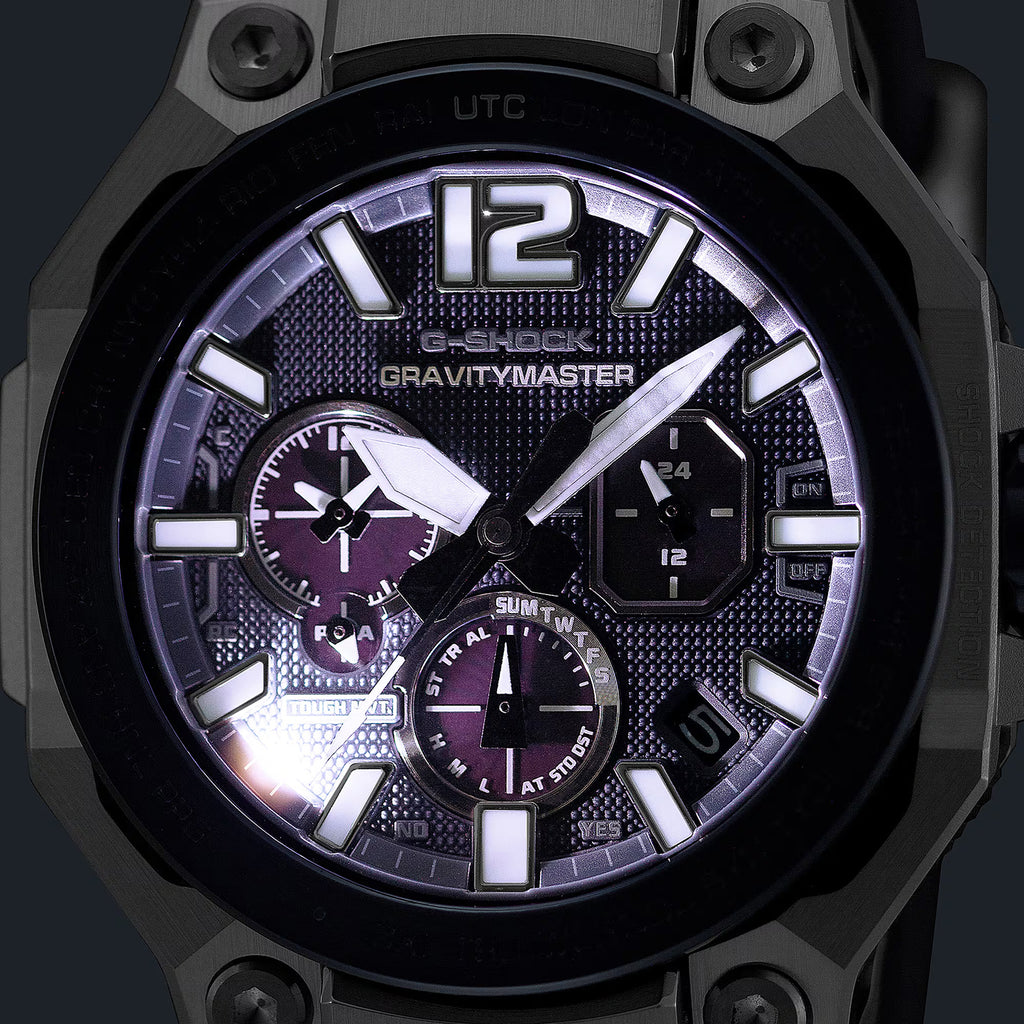 G-shock Gravitymaster Men Solar Black Dial Multi-Function Resin Watch G1825