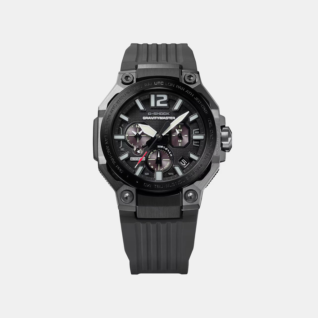 G-shock Gravitymaster Men Solar Black Dial Multi-Function Resin Watch G1825