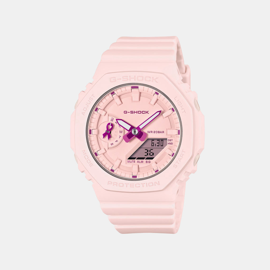 G-shock Women Quartz Pink Dial Analog-digital Resin Watch G1839