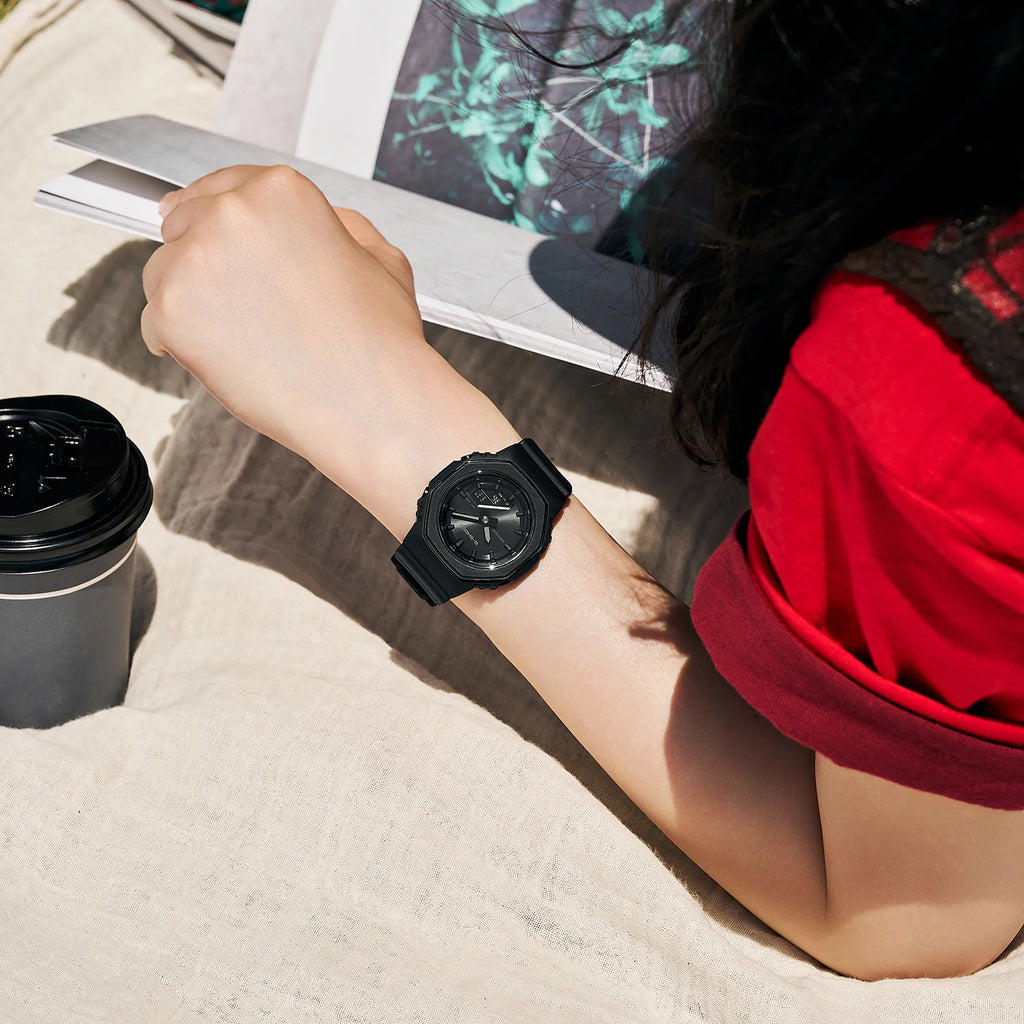 G-shock Women Quartz Black Dial Analog-digital Resin Watch G1840