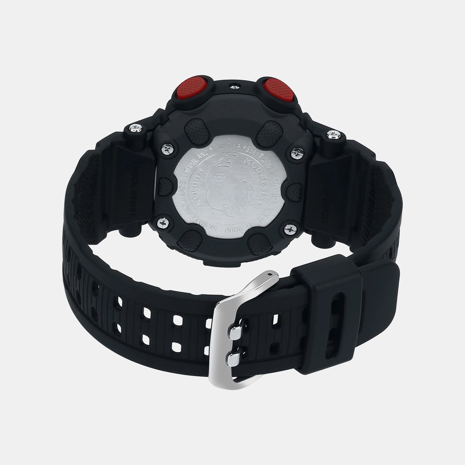 G-Shock Men Quartz Black Dial Digital Resin Watch G201