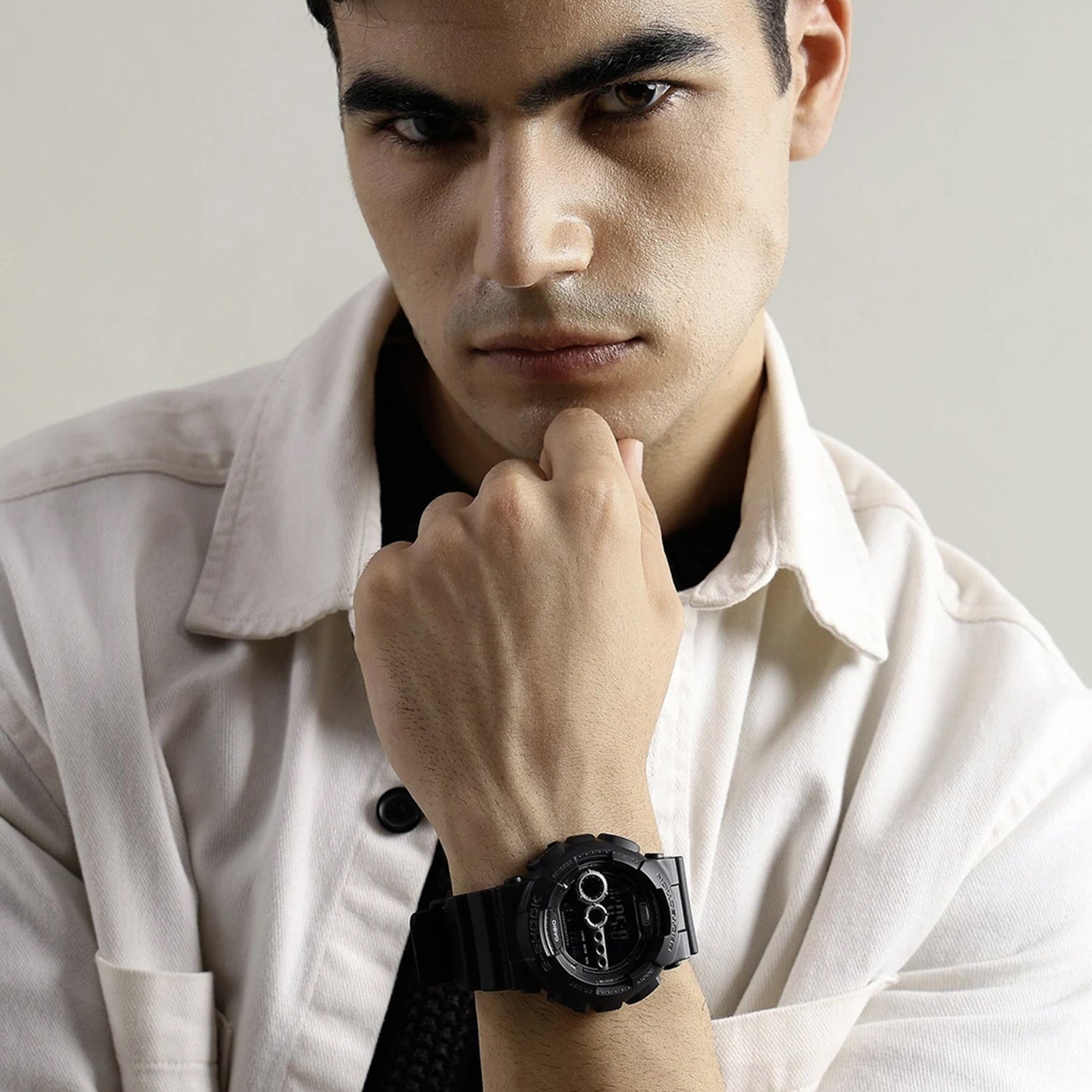 G-Shock Men Quartz Black Dial Analog-Digital Resin Watch G310